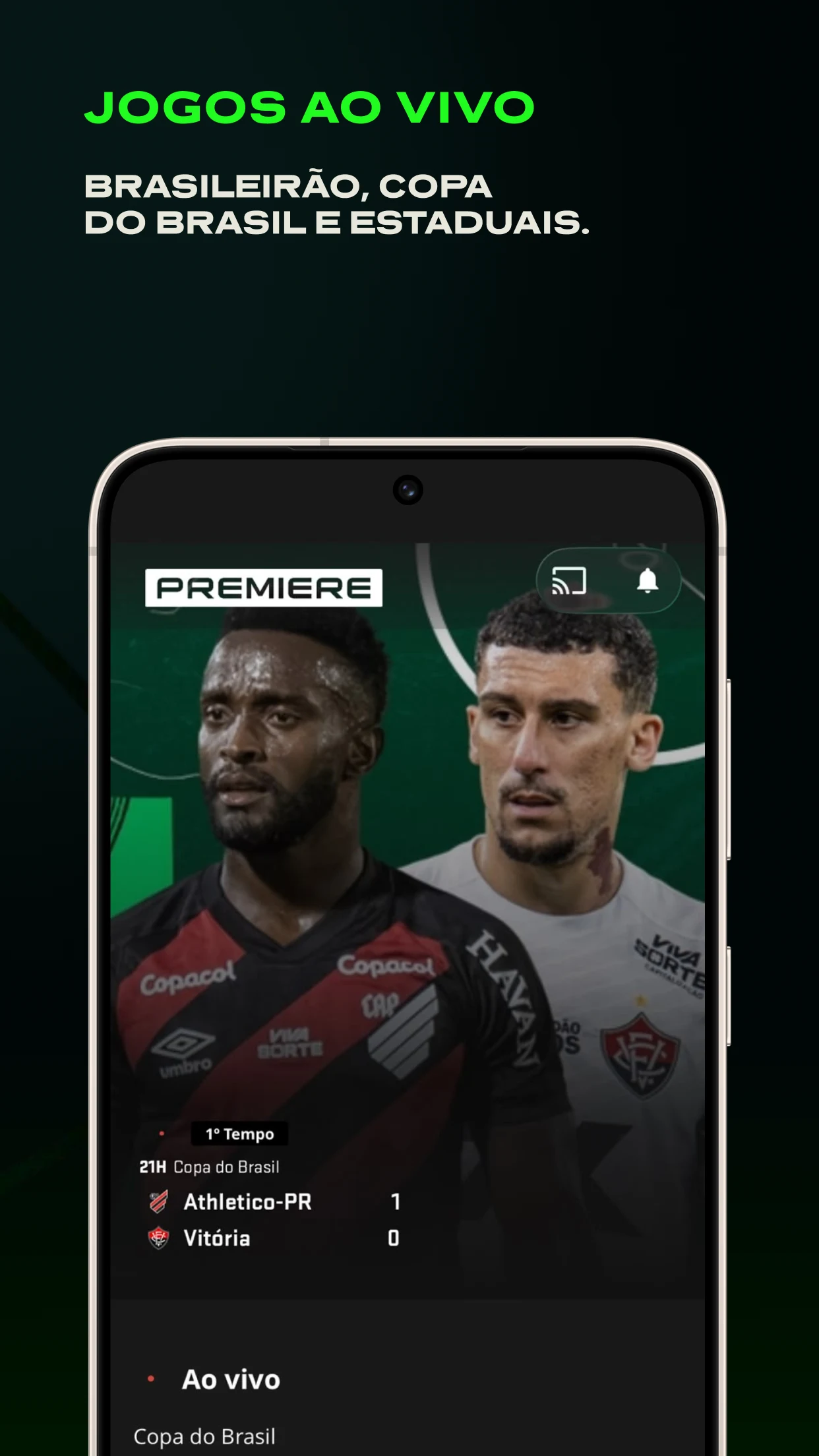 Premiere: Jogos ao vivo screenshot